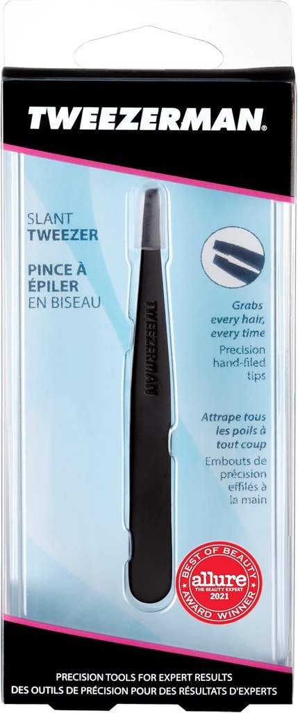 Matt slant tweezer