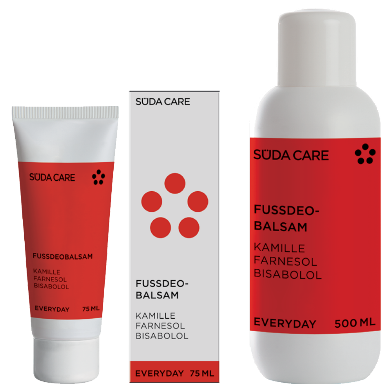 Foot deo balm SÜDA 75 ml tube