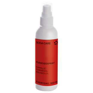 Foot deo balm/spray bottle 100ml. SÜDA