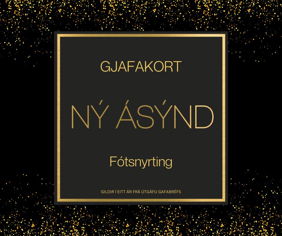 Gjafakort Fótsnyrting