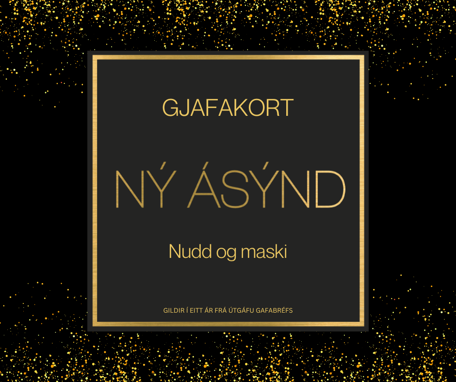 Gjafakort Nudd og maski
