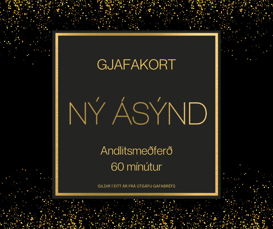 Gjafakort Andlitsmeðferð 60 mínútur