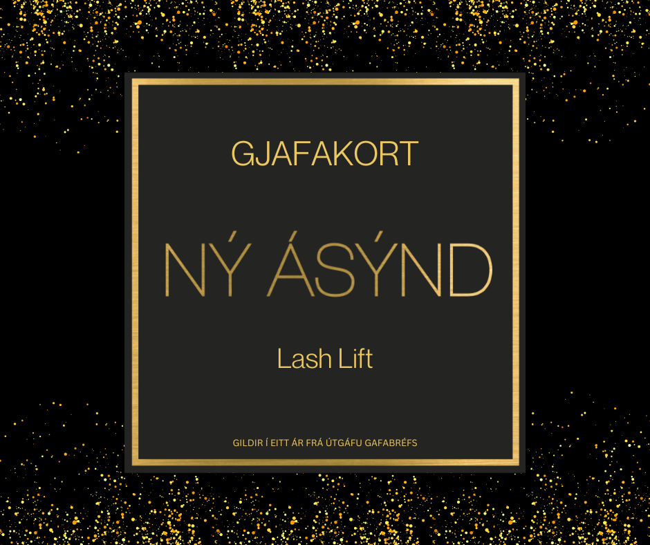 Gjafakort Lash lift