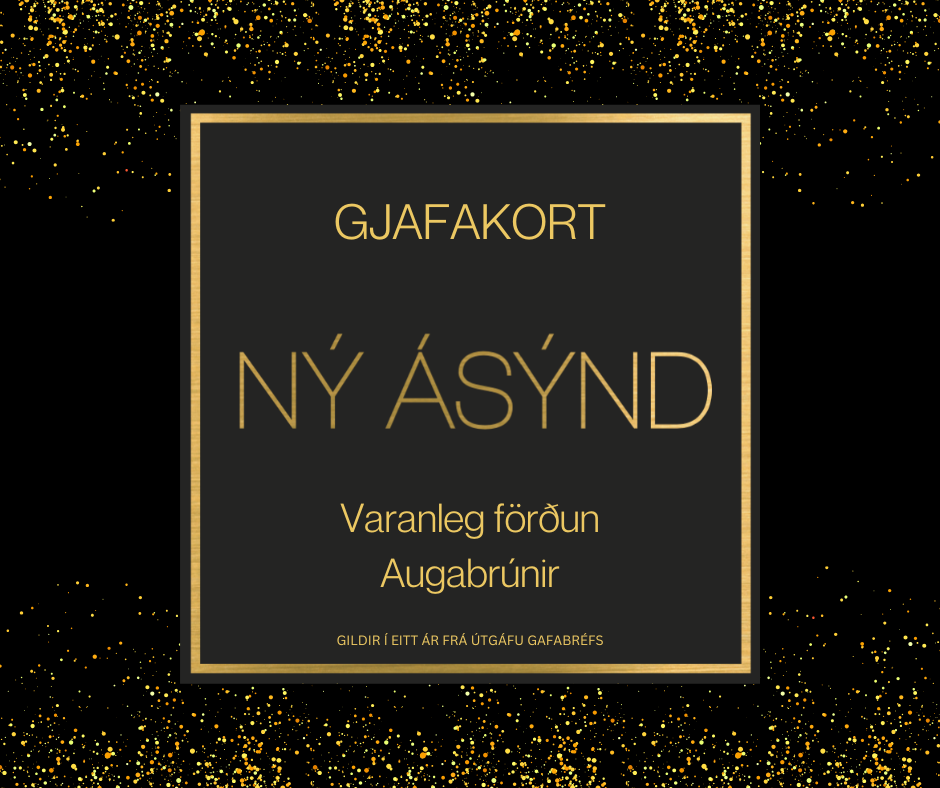 Gjafakort Varanleg förðun Augabrúnir