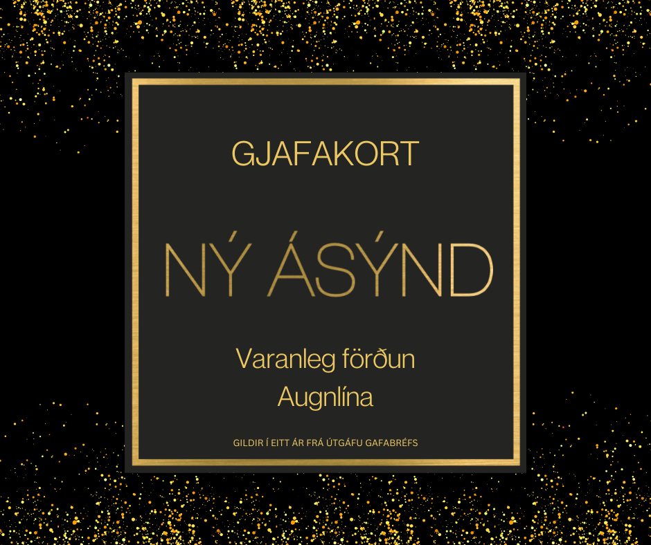 Gjafakort Varanleg förðun Augnlína