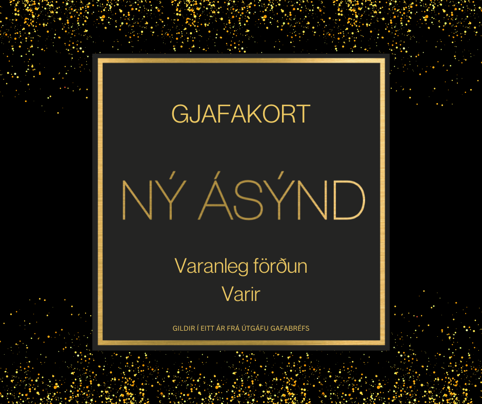 Gjafakort Varanleg förðun Varir