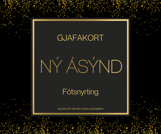 Gjafakort Fótsnyrting