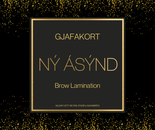 Gjafakort Brow lamination