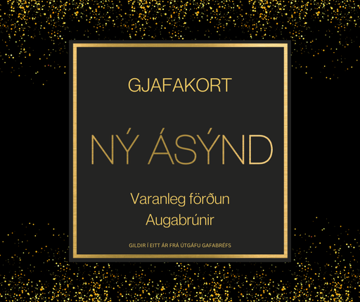 Gjafakort Varanleg förðun Augabrúnir