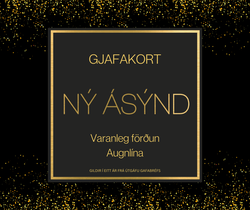Gjafakort Varanleg förðun Augnlína